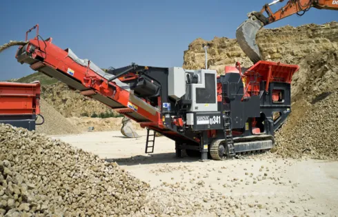 Послуги дробарки для щебеню Sandvik QJ341